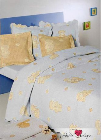 Покрывала, подушки, одеяла для малышей Antonio Salgado Детское Покрывало Ursinhos Цвет: Бежевый (160х220 см)