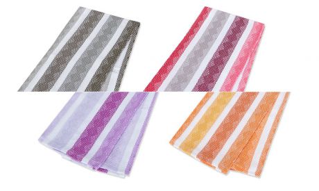 Полотенца Soavita Кухонное полотенце Орнамент Цвет: Лиловый (48х68 см)