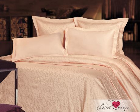 Комплекты постельного белья Mona Liza Постельное белье Волна Цвет: Кремовый (1,5 спал.)
