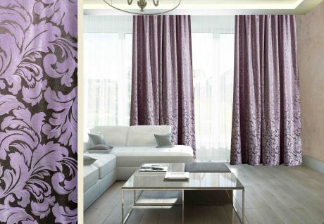 Шторы Primavelle Классические шторы Betta Цвет: Фиолетовый