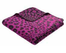 Пледы и покрывала Bocasa Плед Leopard Цвет: Темно-розовый (150х200 см)