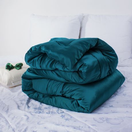Одеяла Sleep and Beyond Одеяло Однотонное Цвет: Изумруд (200х220 см)