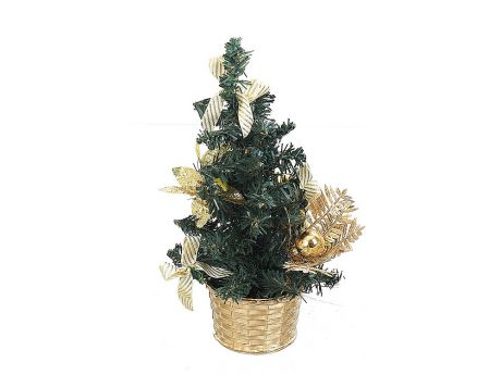 Искусственные растения Monte Christmas Ель новогодняя Bronzed (20 см)