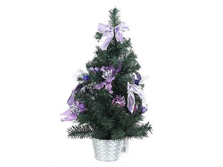 Искусственные растения Monte Christmas Ель новогодняя Benjamina (45 см)