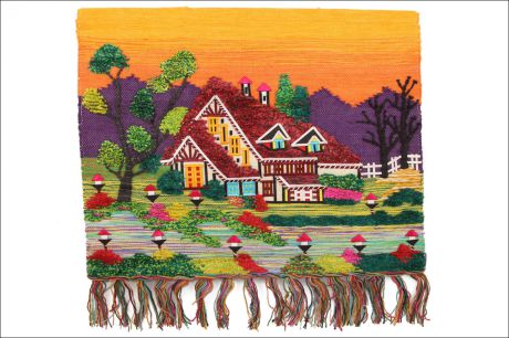 Картины, постеры, гобелены, панно Ганг Картина-гобелен Gordie Цвет: Мультиколор (80х100 см)