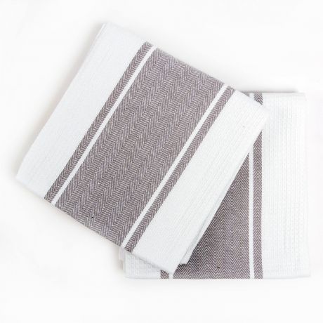 Полотенца Arya Кухонное полотенце Pena Цвет: Серый (50х70 см - 2 шт)