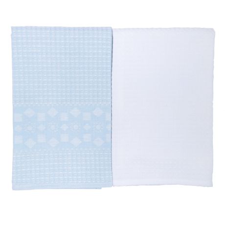 Полотенца Arloni Кухонное полотенце Скандинавия Цвет: Голубой (50х70 см - 2 шт)