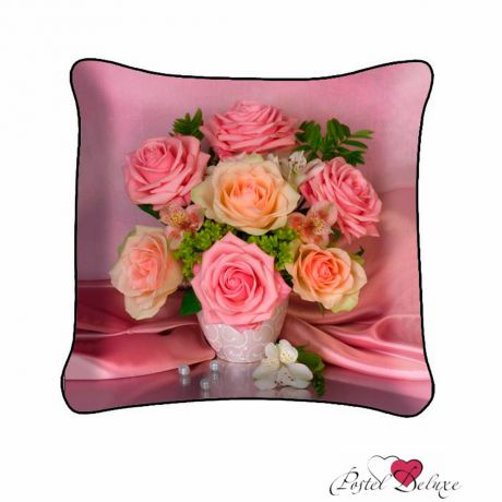 Декоративные подушки Fototende Декоративная подушка Розовый Букет (45х45)