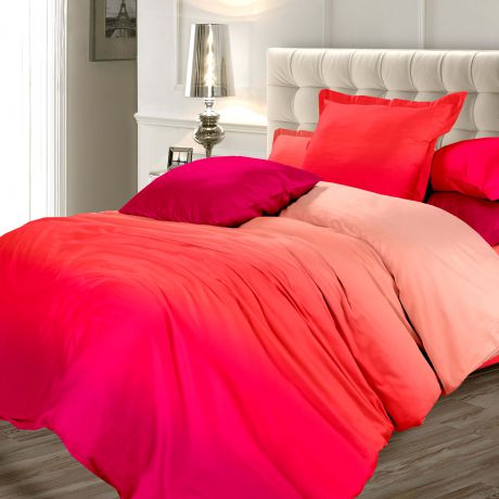 Комплекты постельного белья Унисон Постельное белье Пурпурный Закат (2 сп. евро)