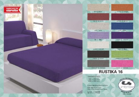Пледы и покрывала Umbritex Покрывало Rustica16 Цвет: Фиолетовый (180х260 см)