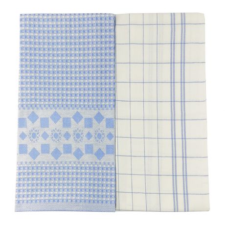 Полотенца Arloni Кухонное полотенце Скандинавия Цвет: Синий (45х70 см - 2 шт)