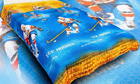 Покрывала, подушки, одеяла для малышей AlViTek Детское покрывало Звезды Хоккея (175х215 см)