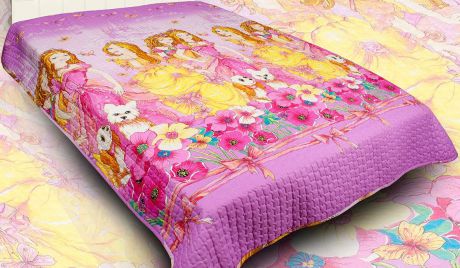Покрывала, подушки, одеяла для малышей AlViTek Детское покрывало Красавицы (175х215 см)