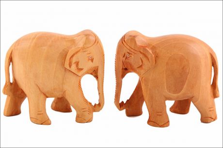 Статуэтки и фигурки Ганг Фигурка Слон (3х4х6 см - 4 шт)