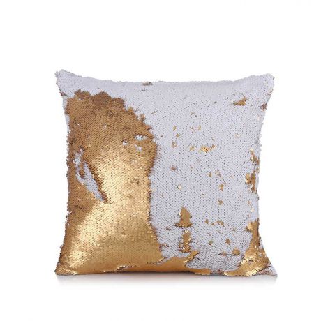 Декоративные подушки Good Mood Декоративная подушка Magic Shine Цвет: Полярное Золото (40х40)