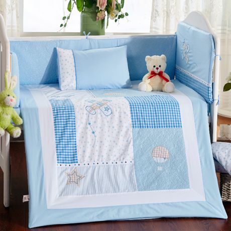 Покрывала, подушки, одеяла для малышей Arya Детское покрывало Star Цвет: Голубой (110х130 см)