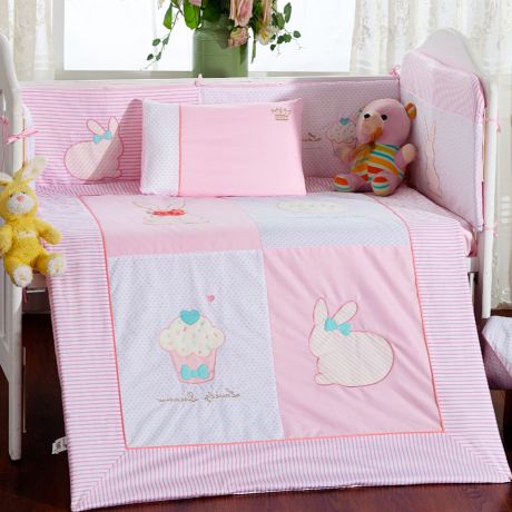 Покрывала, подушки, одеяла для малышей Arya Детское покрывало Rabbit Цвет: Розовый (110х130 см)