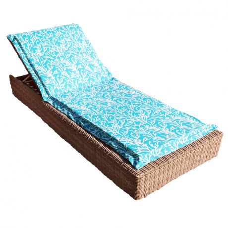 Декоративные подушки Kauffort Подушка на стул Sky Corals Цвет: Бело-Голубой (60х190)