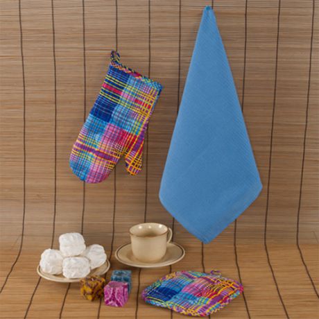 Полотенца Традиция Кухонный набор Дачный Пикник (3 предмета)