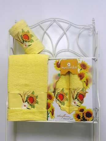Полотенца Oran Merzuka Набор полотенец Sunflower (50х80 см, 70х130 см)