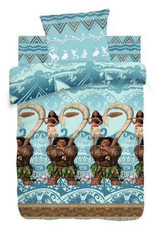 детское постельное белье Непоседа Детское Постельное белье Моана и Мауи (143х215 см)