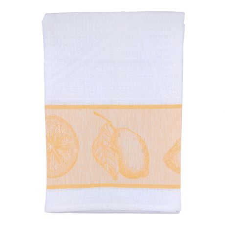 Полотенца Arloni Кухонное полотенце Лимон Цвет: Белый (50х70 см)