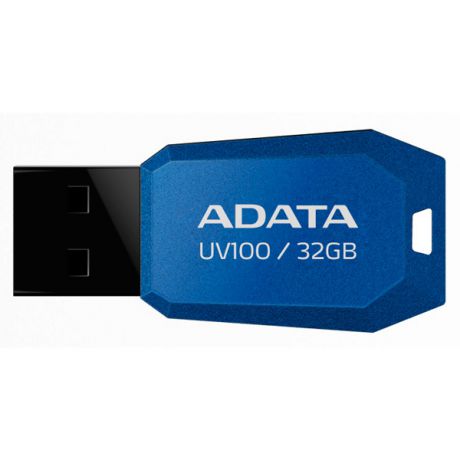 Флэш диск ADATA UV100 Blue 32GB (AUV100-32G-RBL)