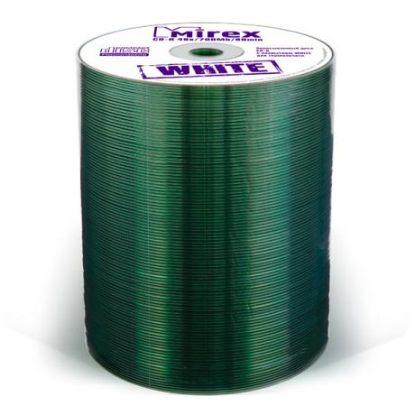 CD-R диск Mirex 700Mb 48х Shrink 100 шт. Thermal Print (200895)