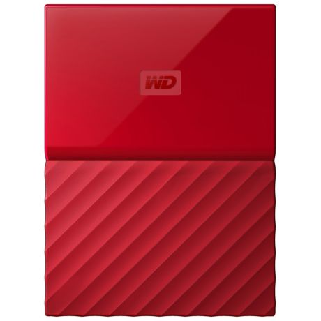 Внешний жесткий диск 2.5" WD My Passport 3Tb Red (WDBUAX0030BRD-EEUE)