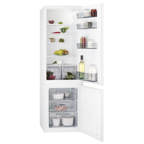 Встраиваемый холодильник комби AEG SCR41811LS