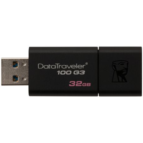 Флэш диск Kingston DataTraveler Traveler 100 G3 32GB Black