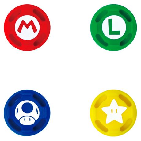 Аксессуар для игровой приставки Hori Сменные накладки Super Mario для Nintendo Switch