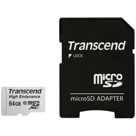 Карта памяти SDHC Micro Transcend TS64GUSDXC10V