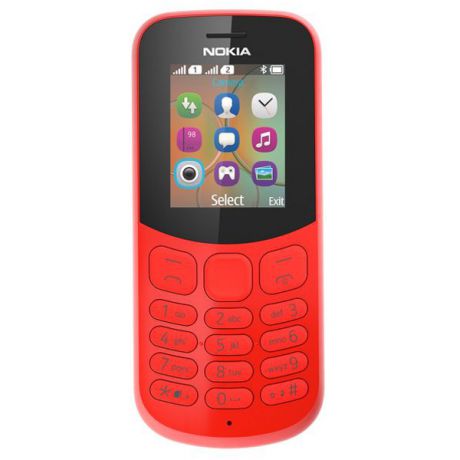 Мобильный телефон Nokia 130 DS Red (TA -1017)