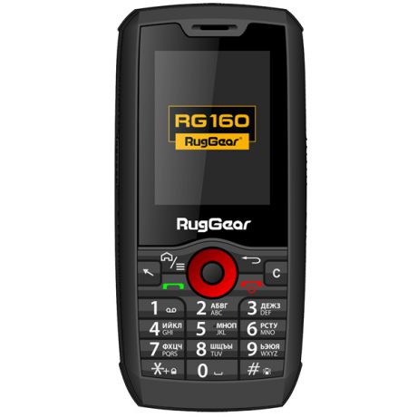 Мобильный телефон RugGear RG160 Black