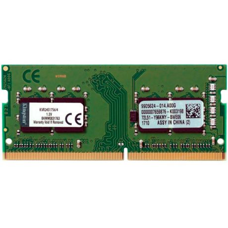 Оперативная память Kingston KVR24S17S6/4