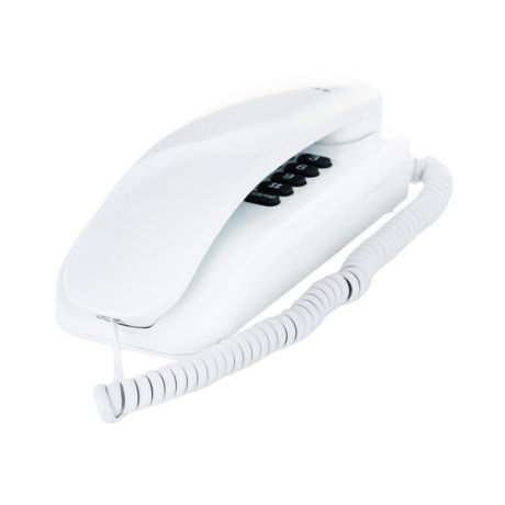 Телефон проводной teXet TX-215 White