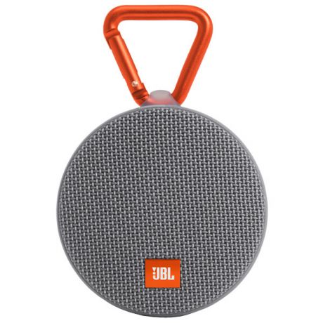 Беспроводная акустика JBL Clip 2 Gray (JBLCLIP2GRAY)