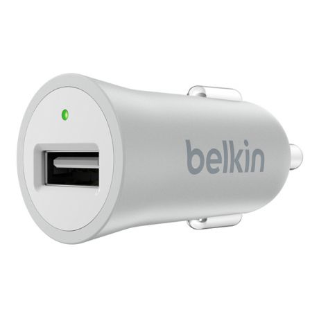 Автомобильное зарядное устройство Belkin 1xUSB Light Gray Metallic