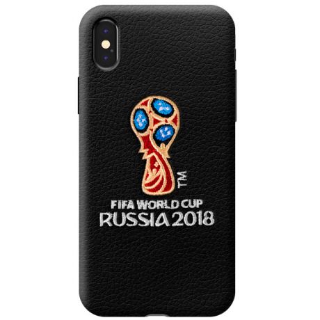 Чехол для iPhone 2018 FIFA WCR Embroidery Off.Emblem д/Apple iPhone X (104238)