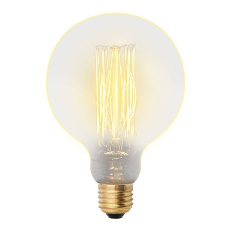 Лампа ВИНТАЖ Uniel IL-V-G125-60/GOLDEN/E27 VW01