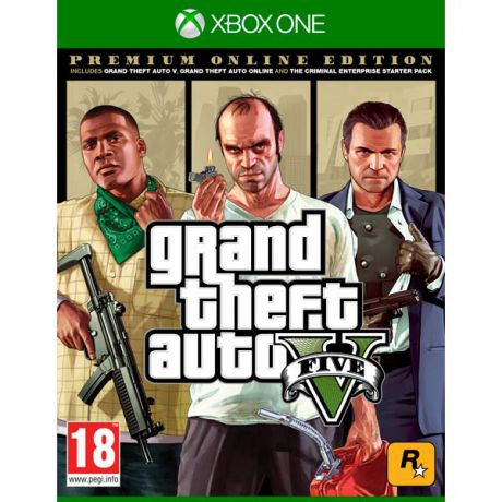 Видеоигра для Xbox One . Grand Theft Auto V