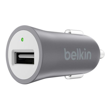 Автомобильное зарядное устройство Belkin 1xUSB Gray Metallic
