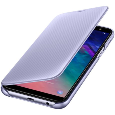 Чехол для Samsung Samsung Wallet Cover для Samsung Galaxy A6 (2018), Violet