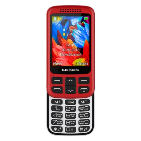 Мобильный телефон teXet TM-501 Red