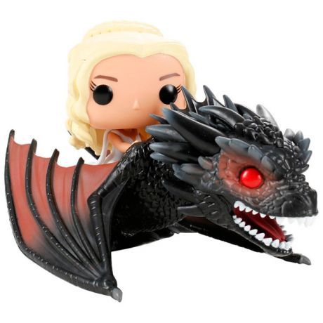 Фигурка Funko POP Rides: Game of Thrones: Drogon & Daenerys