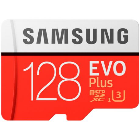 Карта памяти SDHC Micro Samsung 128GB EVO PLUS (MB-MC128GA/RU)