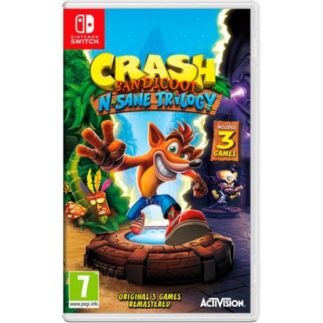 Видеоигра для Nintendo Switch . Crash Bandicoot N?sane Trilogy