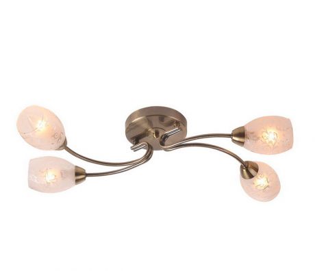 Потолочная люстра IDLamp Carmina 201/4PF-Oldbronze