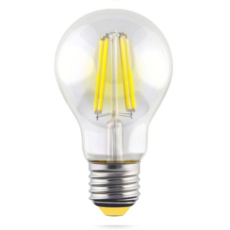 Лампа светодиодная филаментная E27 10W 4000К груша прозрачная VG10-А1E27cold10W-F 7101